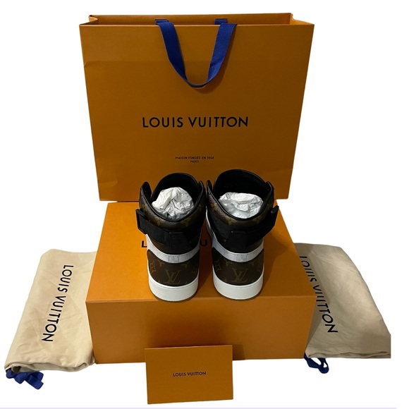 Louis Vuitton Rivoli Trainer Boot Men’s Size 7.5 NEW Authentic - Picture 4 of 16